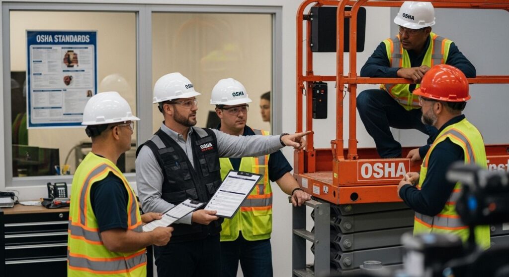 osha standards scissor lifts