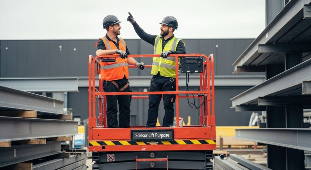 scissor lift workplace image