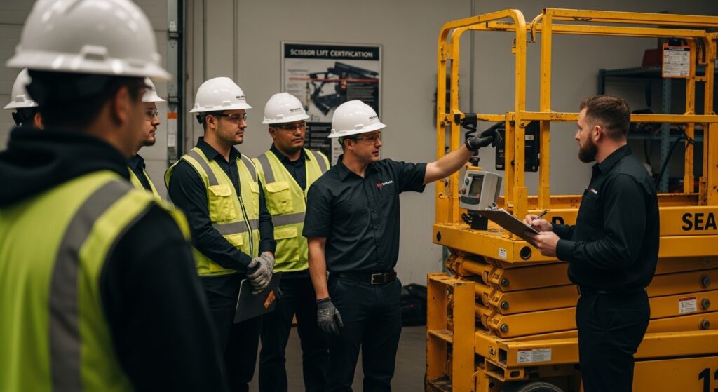 scissor lift certification training