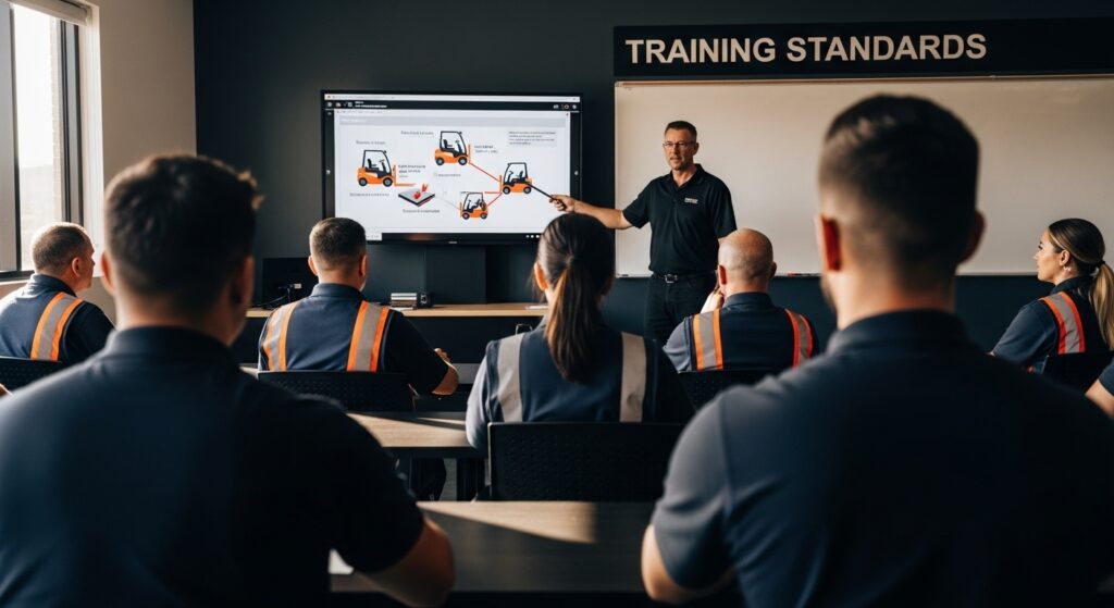 forklift training standards