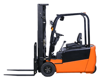 orange forklift