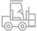 gray forklift icon