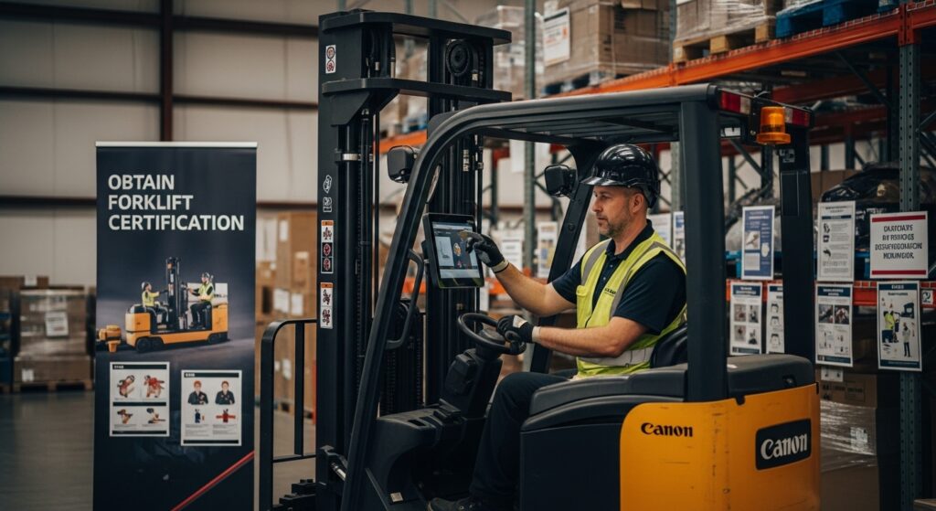 forklift operation training