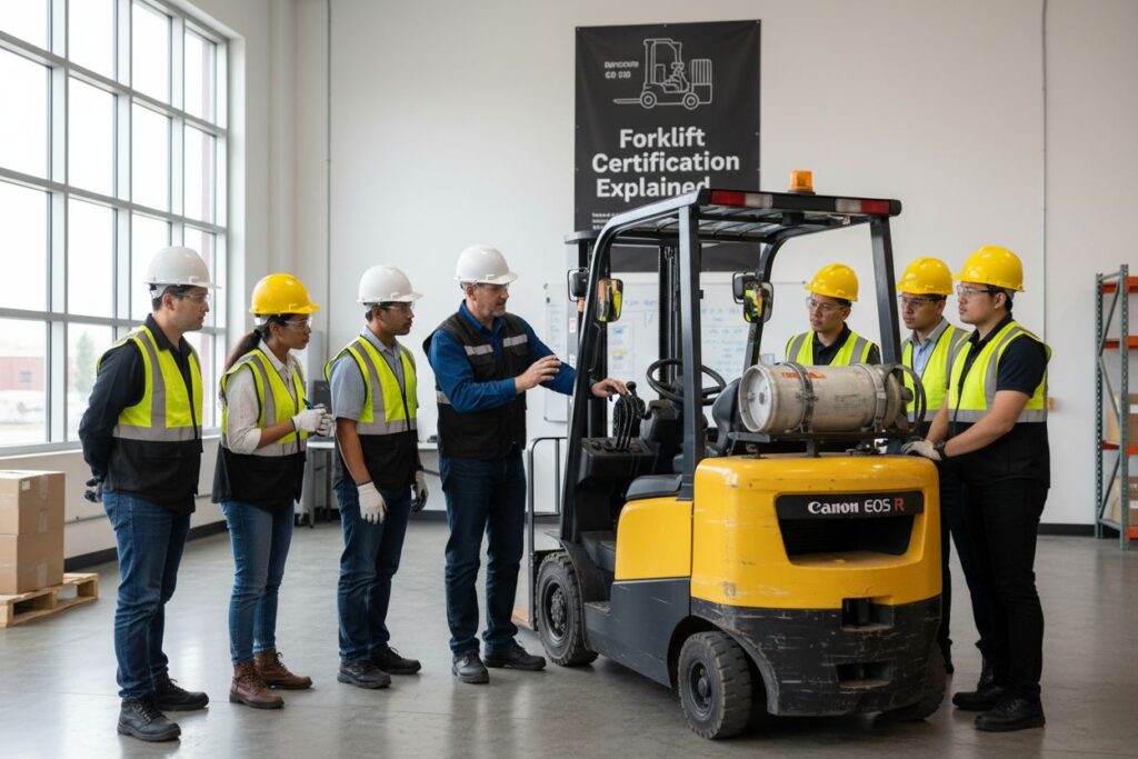 forklift certification explained