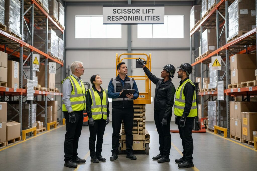 scissor lift operator responsibilities