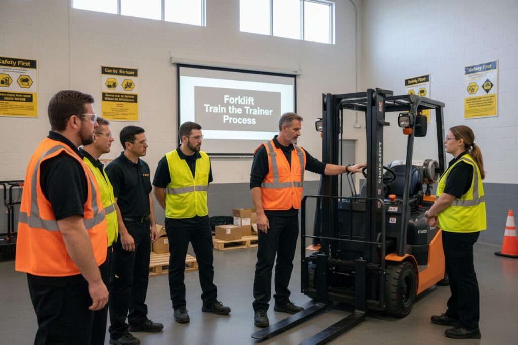 forklift train the trainer process