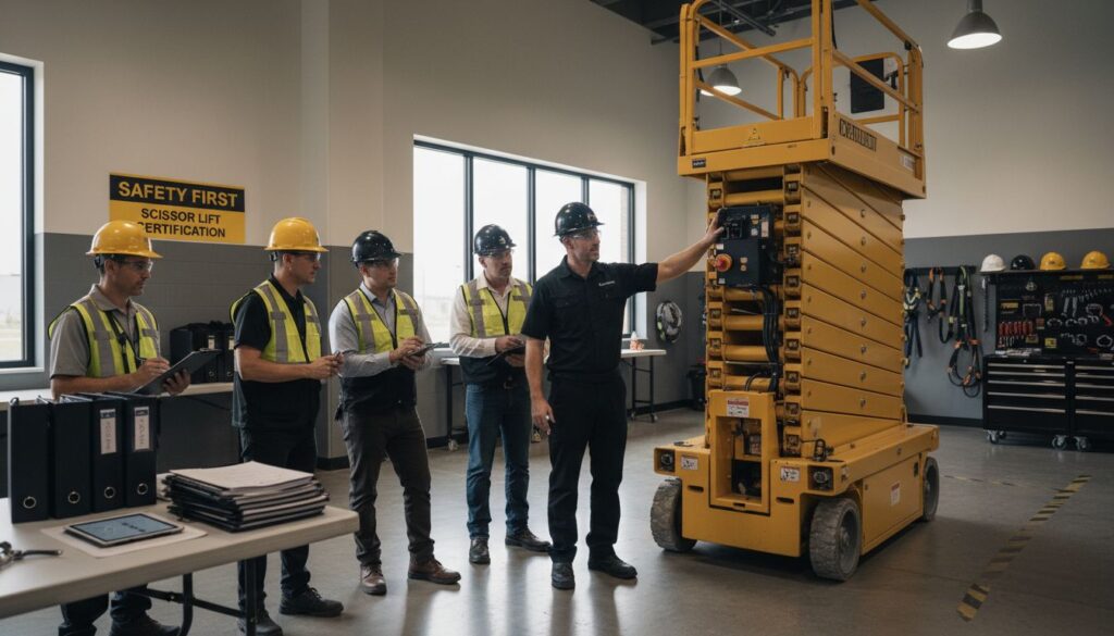 scissor lift training