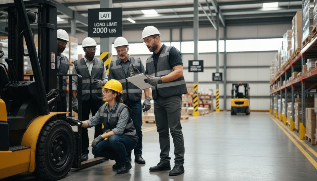 forklift safety warehouse