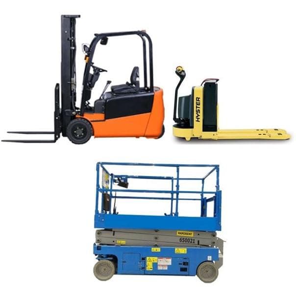 Hands on Sit Down Forklift, Scissor Lift and Electric Pallet Jack Training and Certification – Los Angeles, CA