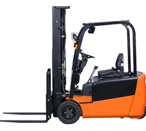 orange forklift