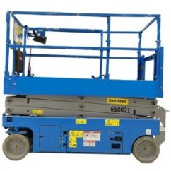 Standard Blue Scissor Lift