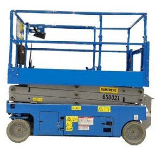 Standard Blue Scissor Lift