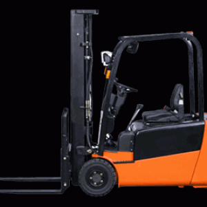 orange forklift